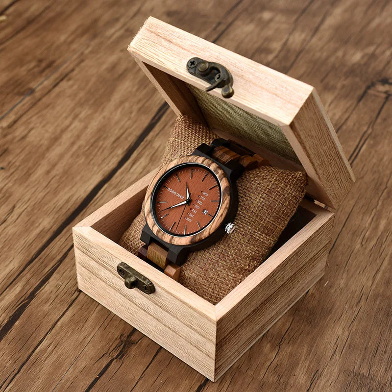 Montres en bois Quartz