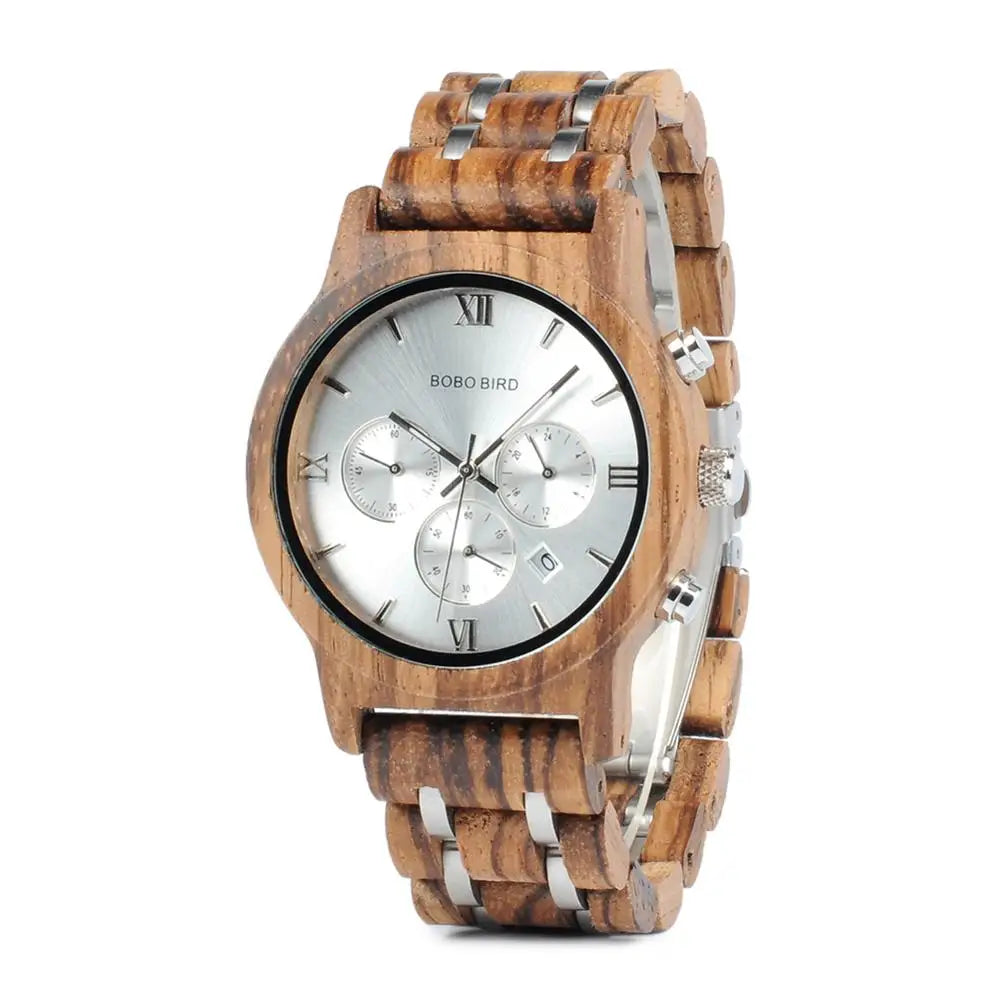 Montres en bois pour hommes artisanale