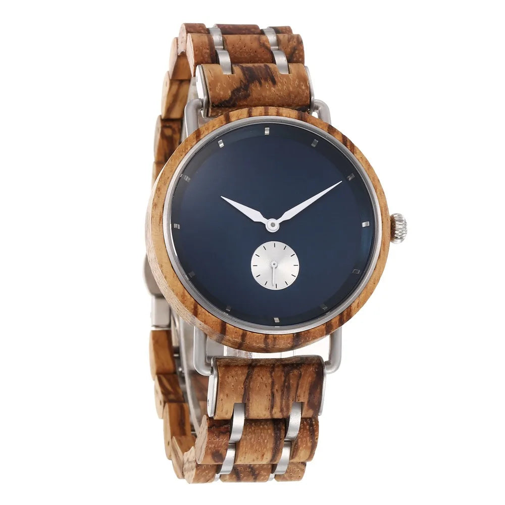 Montres en bois QUARTZ pour hommes