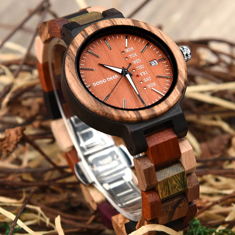 Montres en bois Quartz