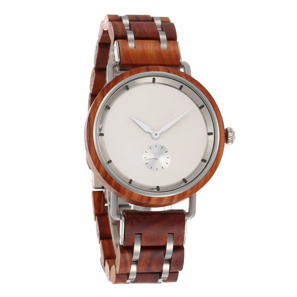 Montres en bois QUARTZ pour hommes