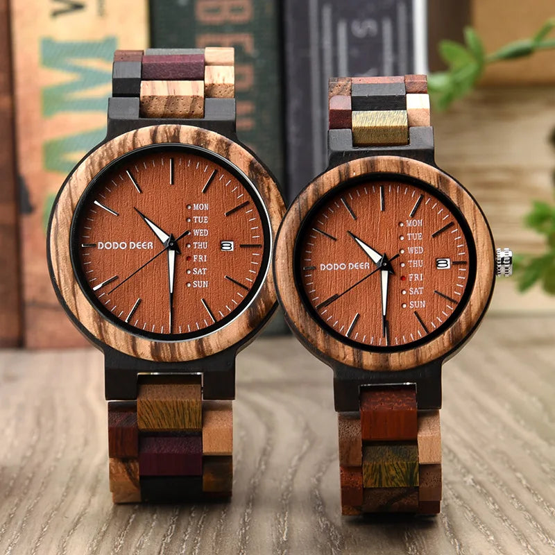Montres en bois Quartz