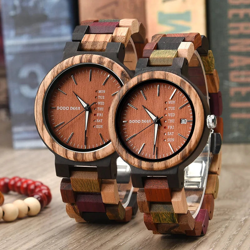 Montres en bois Quartz