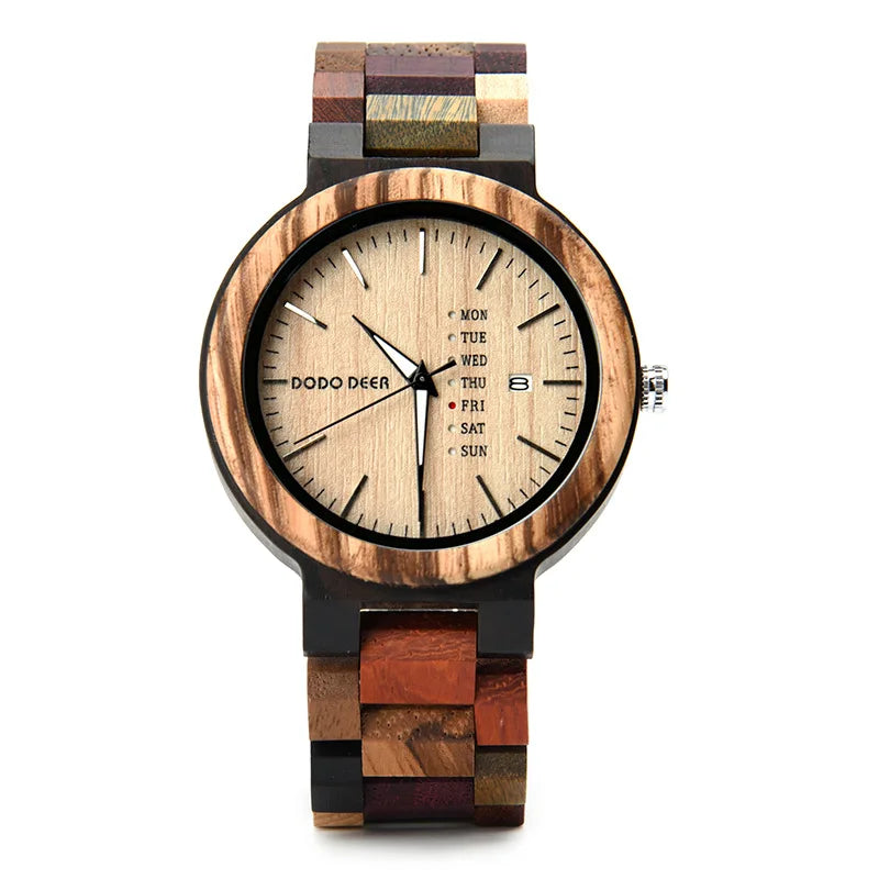 Montres en bois Quartz